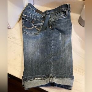 Jean Shorts by Earl Jean, Bermuda Capri Length, Women’s Size 8